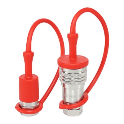 Image showing  Agriculture Hydraulic Quick Couplers Set, 1/4 in. ISO Body Size, 1/4 in. NPT Port