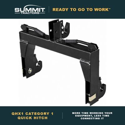 Image showing  Compact Tractor Category 1 Quick Hitch