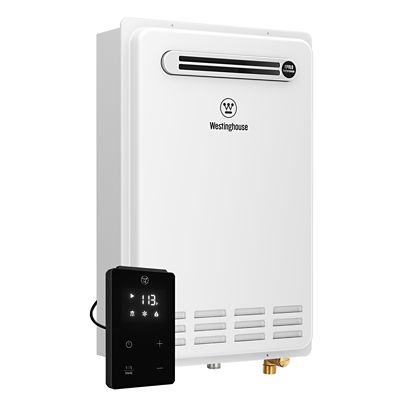 Westinghouse Max 5.1 GPM 120,000 BTU Natural Gas Tankless Instant Hot Water Heater NG Outdoor CSA Certified 2 Years Warranty