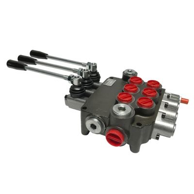 Image showing  3 Spool x 21 GPM Hydraulic Control Valve