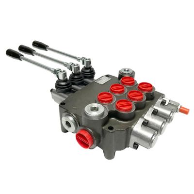 Image showing  3 Spool x 21 GPM Hydraulic Control Valve