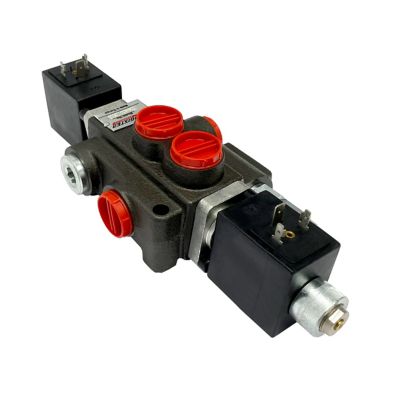 Image showing  1 Spool x 13 GPM Solenoid Hydraulic Control Valve
