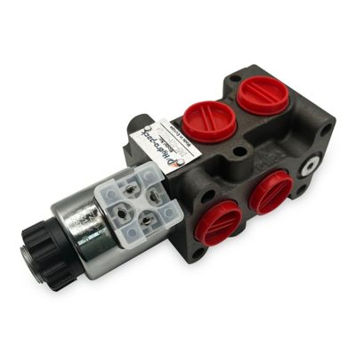 Magister Hydraulics Hydraulic Solenoid Diverter Valve, 6 Ports Selector, 13 GPM
