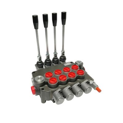 Image showing  4 Spool x 21 GPM Hydraulic Control Valve