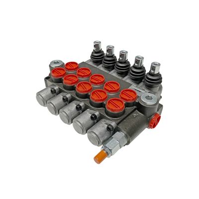 Image showing  5 Spool x 13 GPM Hydraulic Control Valve