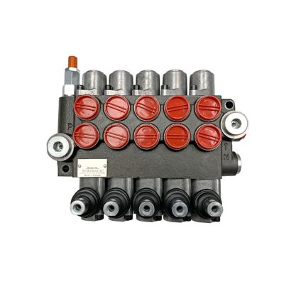 Image showing  5 Spool x 13 GPM Hydraulic Control Valve