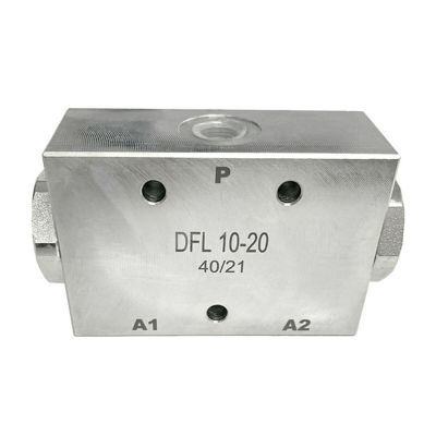 Magister Hydraulics 2.6-5.2 GPM Hydraulic Steel Flow Divider