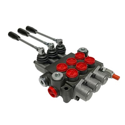 Image showing  3 Spool x 13 GPM Hydraulic Control Valve