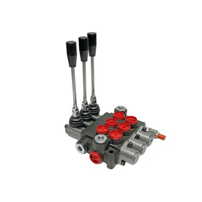 Image showing  3 Spool x 13 GPM Hydraulic Control Valve