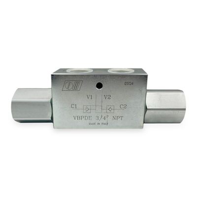 Magister Hydraulics Double Pilot Operated Check Valve, 3/4 in. NPT, 26 GPM