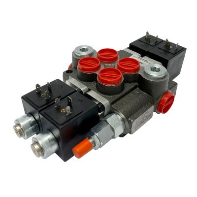 Magister Hydraulics 2 Spool x 13 GPM Solenoid Hydraulic Control Valve