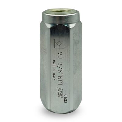 Magister Hydraulics Hydraulic Inline Check Valve, 3/8 in. NPT
