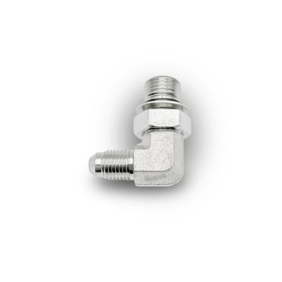 Magister Hydraulics 3/8 in. ORB Male x 3/8 in. JIC Male 90 deg. Elbow SAE Hydraulic Adapter