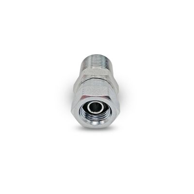 Image showing  3/8 in. NPT Male x 1/4 in. NPT Female Straight SAE Hydraulic Adapter Swivel