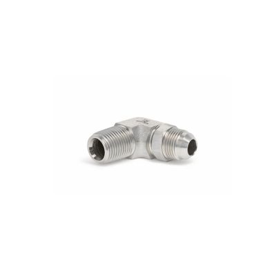 Image showing  1/2 in. NPT Male x 1/2 in. JIC Male 90 deg. Elbow Hydraulic Adapter