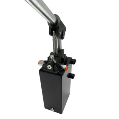 Image showing 3 th Magister Hydraulics Hydraulic Hand Pump 1.5 CID for Double Acting Cylinder, 3 qt. Tank
