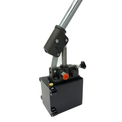 Image showing  Hydraulic Hand Pump 2.7 CID for Single Acting Cylinder, 3 qt. Tank