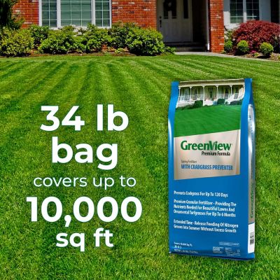 Image showing  Premium Formula Spring Fertilizer with Crabgrass Preventer 26-0-5