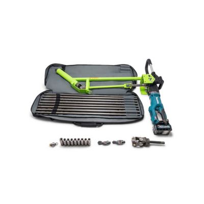 Mini Trencher SiBore Drill Full Package MAKITA XGT Battery Powered