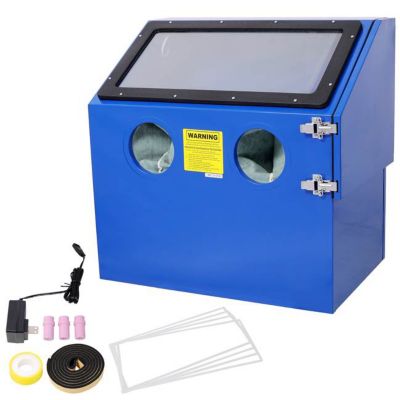 TMB 110L Bench Top Sandblast Cabinet with Built-in Blast Gloves
