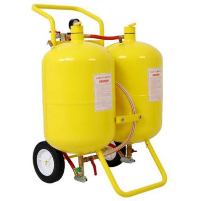 Image showing  Dual Tank Abrasive Soda Blaster (2) 10 gal. Tanks 100 lb.