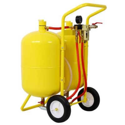Image showing  Dual Tank Abrasive Soda Blaster (2) 10 gal. Tanks 100 lb.