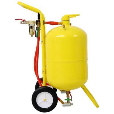 Image showing  Dual Tank Abrasive Soda Blaster (2) 10 gal. Tanks 100 lb.