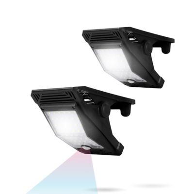 Techko Outdoor Solar Large Clip-Anywhere Light with Motion Sensor 2 pk.