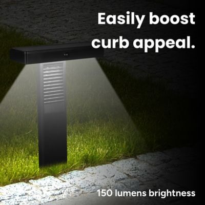 Image showing  Outdoor T-Shaped Solar Pathlight with Motion Sensor