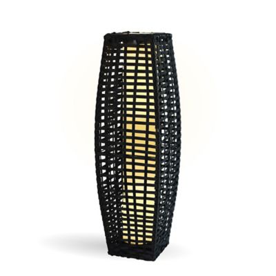Techko Outdoor Hikari Bamboo-Style Solar Floor Lamp