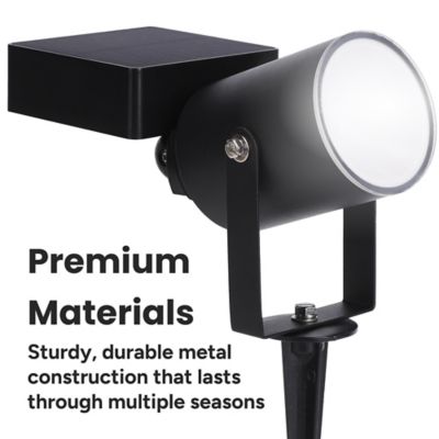 Image showing  Outdoor Solar Aluminum Landscape LED Spotlight