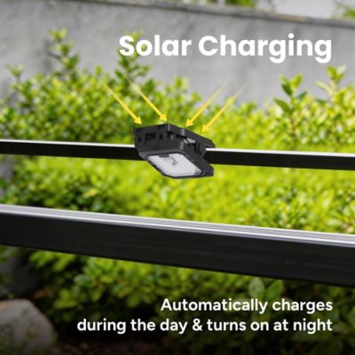 Image showing  Outdoor Compact Solar Clip-Anywhere Light with Motion Sensor, 2 pk.