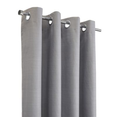 Image showing  Mason Texture Printed Blackout Grommet Curtain Panel