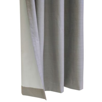 Image showing  Mason Texture Printed Blackout Grommet Curtain Panel