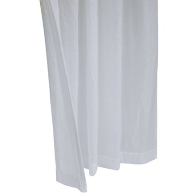 Image showing  Crushed Sheer Tab Curtain Panel
