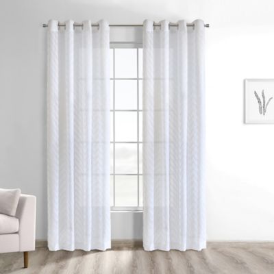 Habitat Regina Sheer Grommet Curtain Panel