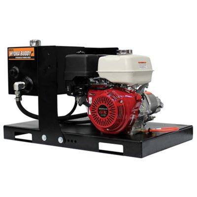 BravePro Hydraulic Power Pack 3,000 PSI 5 GPM Recoil Start Honda GX390