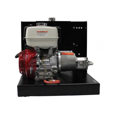Image showing  Hydraulic Power Pack 2,000 PSI 7 GPM Electric Start Honda GX390 Skid Mount