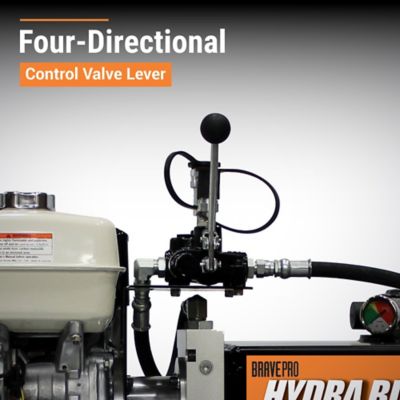 Image showing  Hydraulic Power Pack 2,000 PSI 5.5 GPM Electric Start Honda GX270