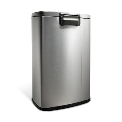 Image showing  SOT-50-8 Rectangular 13.2 gal. Stainless Steel Step-On Trash Can