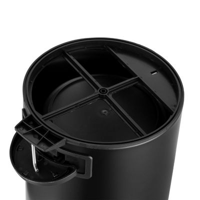 Image showing  SOT-5-1MB 1.3 gal. Matte Black Step-On Trash Can