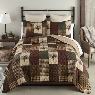 Your Lifestyle by Donna Sharp Pine Panels Quilt Set