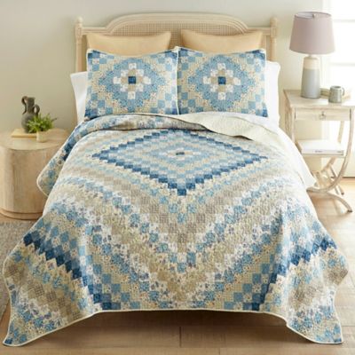 Donna Sharp Blue Diamond UCC Quilt Set