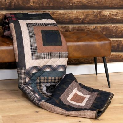 Donna Sharp Lodge Square UCC Quilted Throw