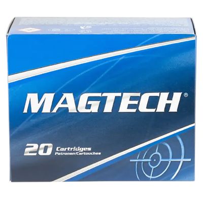Magtech Range/Training .500 S&W Magnum 325-Grain Semi-Jacketed Soft Point Flat Light Handgun Ammunition, 20 Rounds