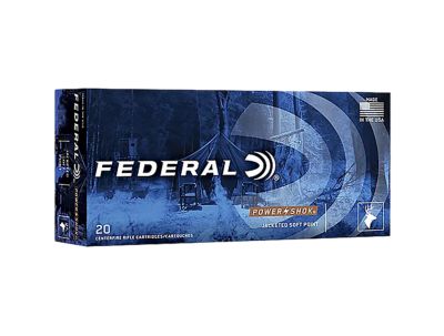 Federal Power-Shok .300 Win Short Mag 210-Grain Soft Point Rifle Ammunition, 20 Rounds