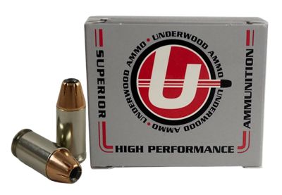 Underwood Ammo 110XTP .380 ACP 90-Grain Jacketed Hollow Point Handgun Ammunition, 20 Rounds