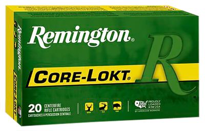 Remington Ammunition Core-Lokt .35 Whelen 200-Grain Pointed Soft Point Rifle Ammunition, 20 Rounds