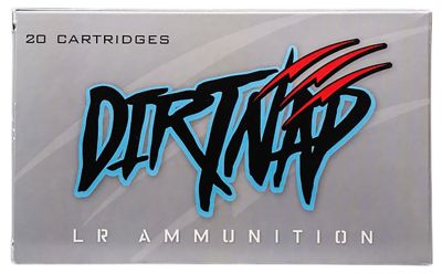 Fierce Firearms Dirtnap .22 Creedmoor 77-Grain LRX Boat Tail Rifle Ammunition, 20 Rounds