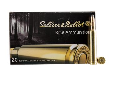 Sellier & Bellot .300 Win Magnum 180-Grain Soft Point Cut Through Edge Rifle Ammunition, 20 Rounds